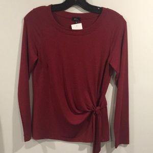 STORM Women’s Long Sleeve Knotted Top Size Small